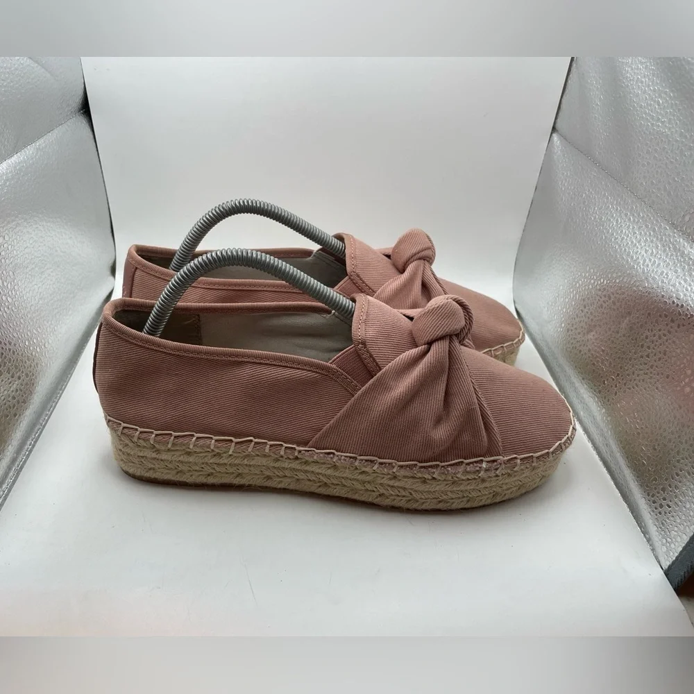 Circus by Sam Edelman Columbia pink espadrilles platform loafers size 11